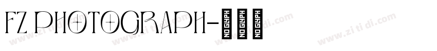 Fz Photograph字体转换